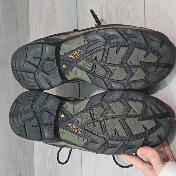 Keen Men's Utility High Top Leather Steel Toe Sneakers Boots Shoes Sz 10.5EE - Picture 12 of 12